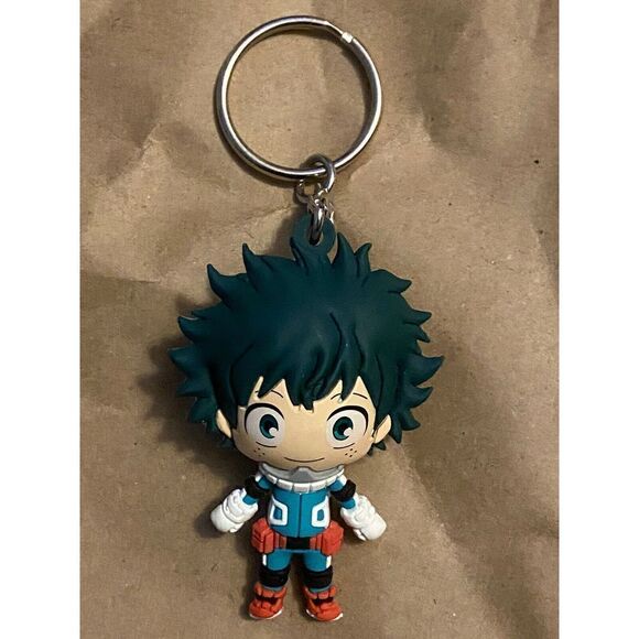 My Hero Academia Izuku Midoriya Key Chain Opened - Picture 1 of 4